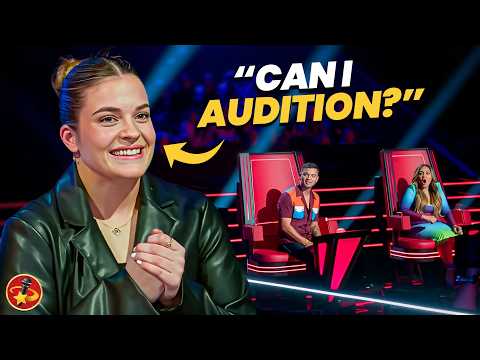Contestant's DAUGHTER Asks the Coaches for a Blind Audition...But Can She Nail THIS Song?