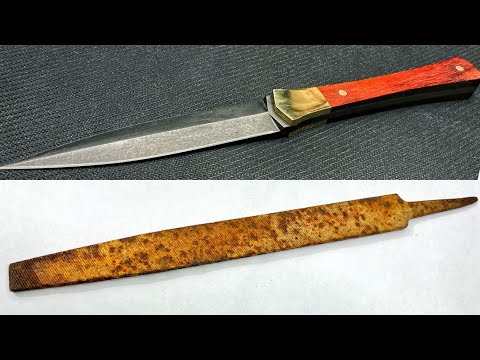 Making A Dagger From an Old File