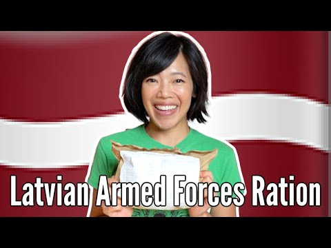 Latvian Armed Forces Combat Ration - Meal #1 🇱🇻 MRE Taste Test