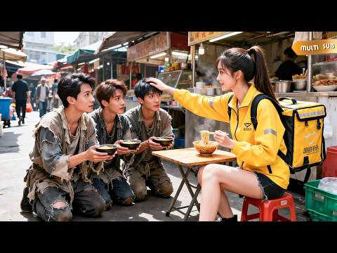 【FULL】外帶小妹一碗麵救下的三個小乞丐，竟是首富、拳王、神醫三位大佬的偽裝測驗！秒進豪門逆襲人生，帳戶餘額暴增一億！ #短劇#逆襲#總裁