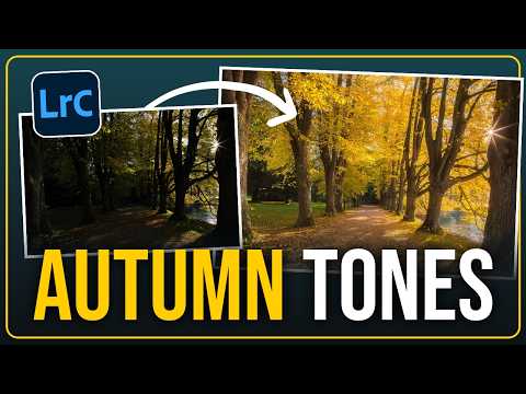 How to get STUNNING AUTUMN COLORS in Lightroom!