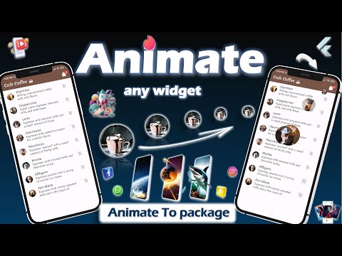 Flutter Animation | Animate widgets in flutter | Animation