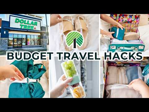 10 Dollar Tree Travel Hacks That Completely Changed How I Pack!