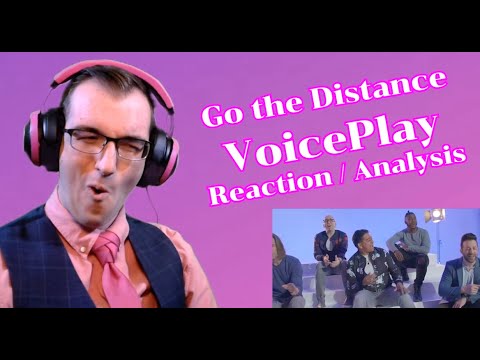 WHY was I sleeping on THIS COVER?? | Go the Distance - VoicePlay ft. EJ Cardona | Reaction/Analysis