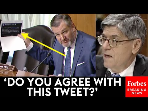 BREAKING: Ted Cruz Brings The Receipts In Epic Grilling Of Jacob Lew, Biden's Israel Ambassador Nom