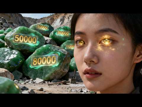 She earned a hundred billion by having X-ray vision to see jade.#future #drama