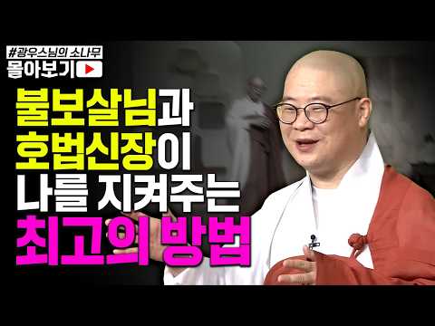 불보살님과 호법신장들이 나를 지켜주고 보호해주는 최고의 방법  [초심으로 돌아가는 광우스님의 소나무 시즌3 몰아보기]