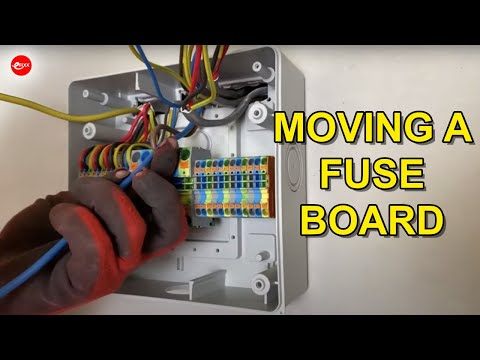 How to Move a Fuse Board - The Easy Way |  Wiska Consumer Unit Relocation Kit