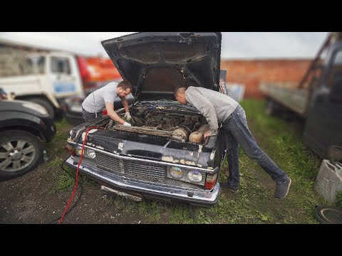 Брошенная Чайка. ГАЗ-14 из Гаража Особого Назначения. Оживление.