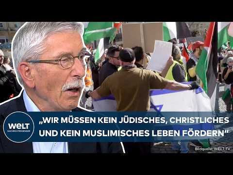 RELIGIONSPOLITIK: "Beheuchelei"! Thilo Sarrazin rechnet mit 24-Punkte-Plan der Grünen ab