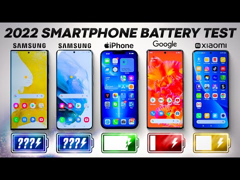 Samsung S22 Ultra vs S21 / iPhone 13 Pro Max / Pixel 6 Pro / Xiaomi 12 Pro Battery Life Drain Test!