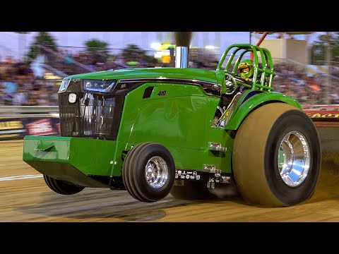 Tractor Pulling 2025! Insane Big Turbo Pro Stock Tractors! Henry Illinois. America's Pull. PPL 