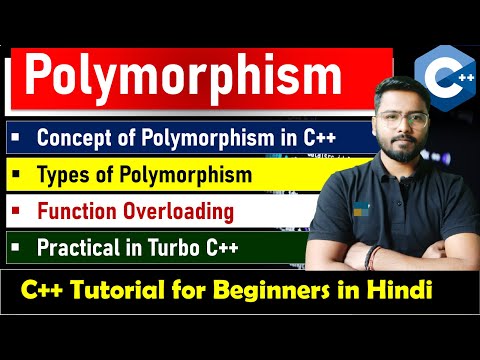 Polymorphism in C++ | Types of Polymorphism | C++ Tutorials for Beginners #polymorphism