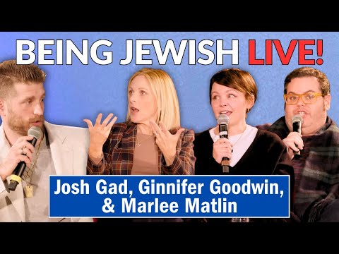Being Jewish Goes Live! Josh Gad, Ginnifer Goodwin & Marlee Matlin on Jewish Identity, Israel & More