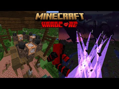 I Fought THREE Wither Storms In Hardcore Minecraft