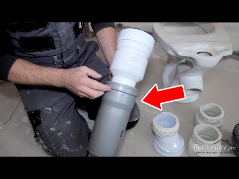 Install a toilet yourself in 4 minutes