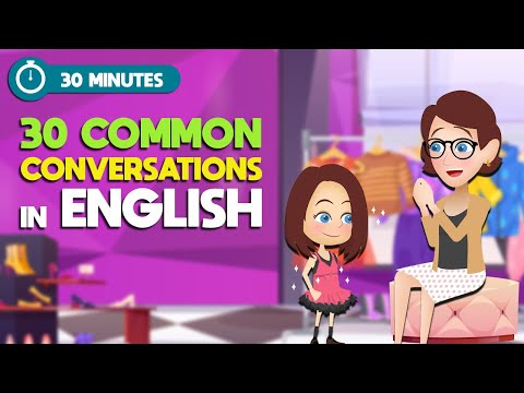 30 Common English Conversations to Learn English in 2025 | English Speaking Course in 30 Minutes