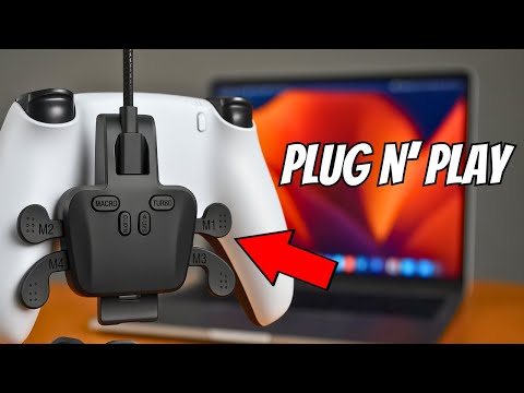 Plug & Play PS5 Back Paddles – No Opening Required!