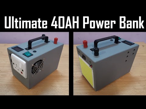 Ultimate 40AH Power Bank for Camping | 18650 |  MakerMan