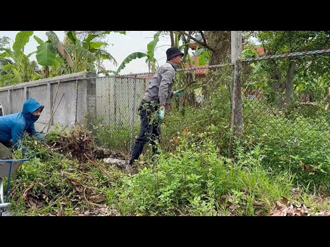 Sidewalk Cleaning is IMPORTANT - Remove STINKY Grass and Trash