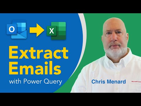 Extract Emails from Outlook to Excel using Power Query