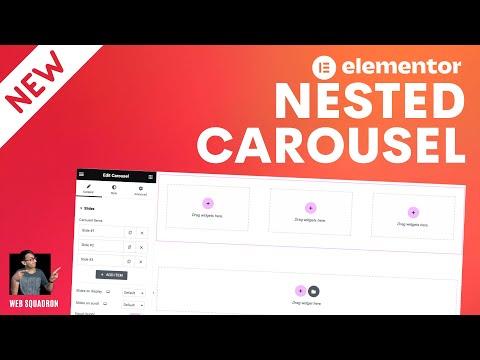 Nested Carousels - Elementor Wordpress Tutorial - Elementor Pro - 3.14