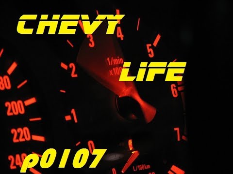 RPM fluctuations, P0107 error? Replacing the MAP sensor on a Chevrolet Lacetti 1.6