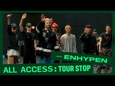 ENHYPEN’s Hot Coachella Set: Exclusive Behind the Scenes Tour Stop | All Access | Billboard News