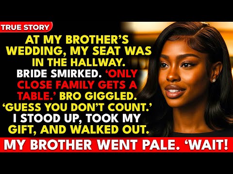 They Put Me in the Hallway at My Brother's Wedding... Big Mistake