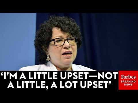Sonia Sotomayor Shows No Mercy To DOJ Official's 'Historically Destroyed' Argument On Mail Ballots