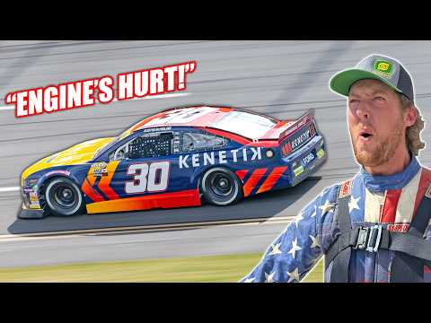 Talladega ARCA 200 - Insane Finish With a Broken Engine! (we got LUCKY)