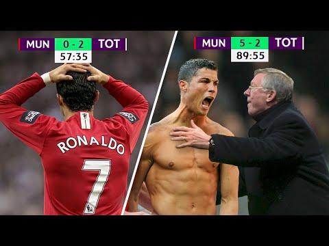 The Day Cristiano Ronaldo saved Alex Ferguson & Manchester United