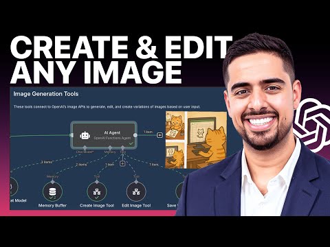 This n8n Agent Creates & Edits Images with OpenAI’s New Image API
