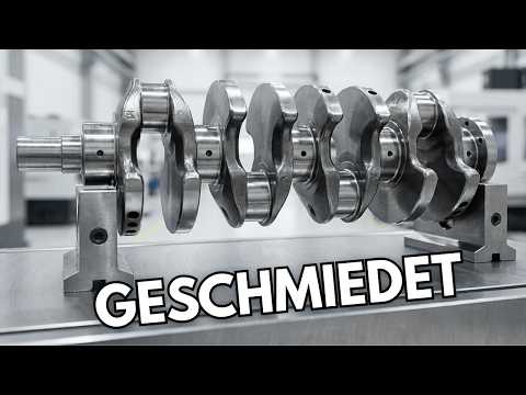 How a Forged Crankshaft Is Made | Forging, CNC Machining & Balancing Explained