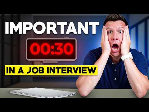 The Most Important 30 Seconds of Your Job Interview—Don’t Mess This Up!