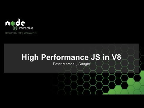 High Performance JS in V8