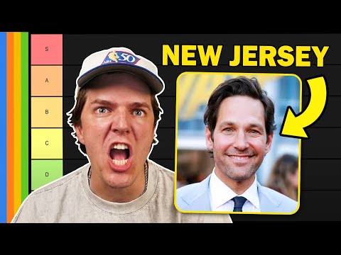 Most Famous Person from Each State Tier List