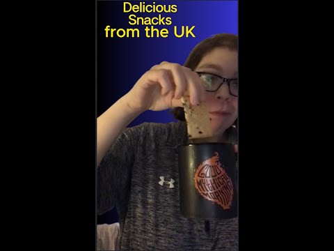 Trying British Snacks