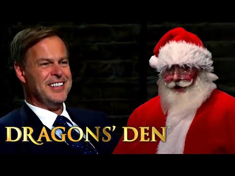 Top 3 Christmas Pitches In The Den | COMPILATION |  Dragons' Den