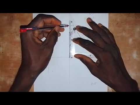 Determination of the True Length and True Inclinations of a given Line by Rotation Method - I