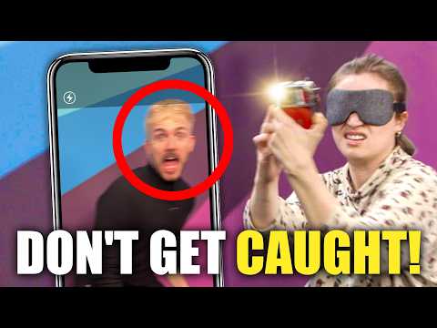 BLINDFOLDED Challenges! | The Challenge Pit