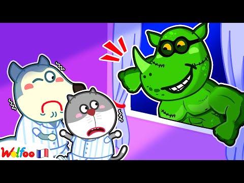 Zombie Géant Contre Wolfoo Géant 🧟 Épidémie De Zombies 😨 Dessin Animé 🎉Collection D'épisodes
