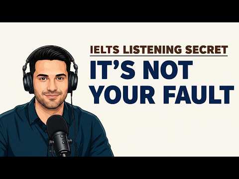 Why Native English Sounds Fast | IELTS Listening Secret (It’s Not Your Fault)