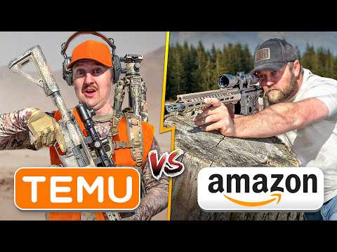 Temu vs. Amazon - $150 Long Range Hunting Challenge!