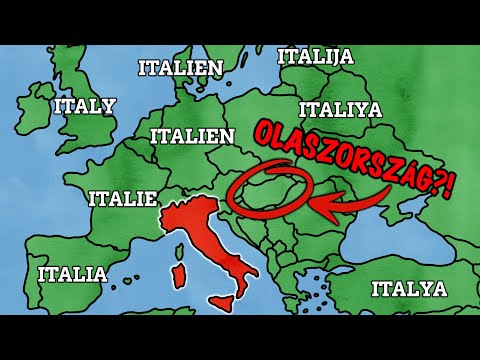 Italy Is Called WHAT In Hungarian?!