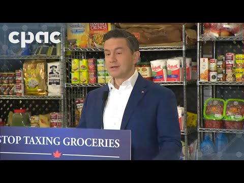 Conservative Leader Pierre Poilievre on food costs, support for steel sector – September 29, 2025