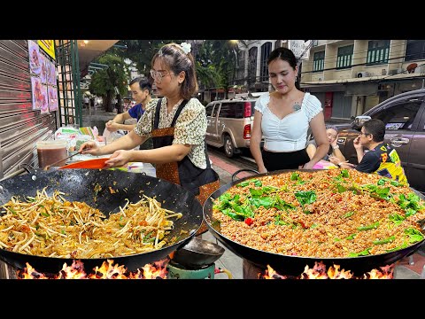 Always Full Table! $1.50 Pad Thai Omelette & Thai Food Stall Love By Tourist | Street Food 