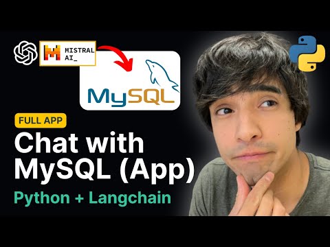Chat with MySQL Database using GPT-4 and Mistral AI | Python GUI App