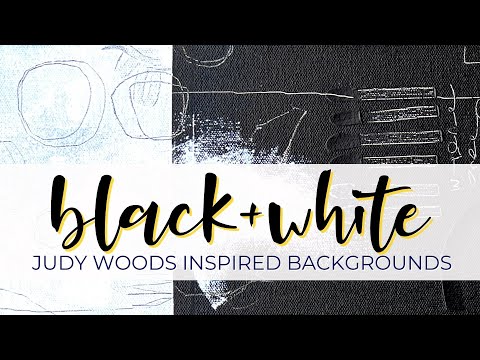 Abstract Background - Part 1 - Inspired by Judy Woods #judywoods #arttutorial #abstractpainting