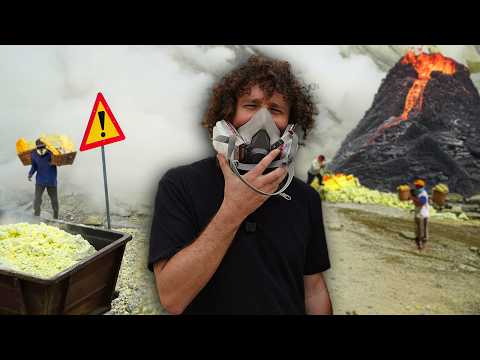 Así es el trabajo MÁS PELIGROSO del mundo (un infierno en la tierra) ⚠️🇮🇩